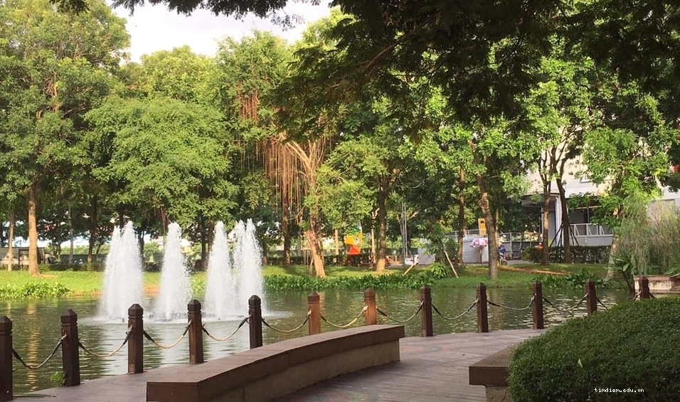 Hồ sinh thái tại Công viên Celadon City