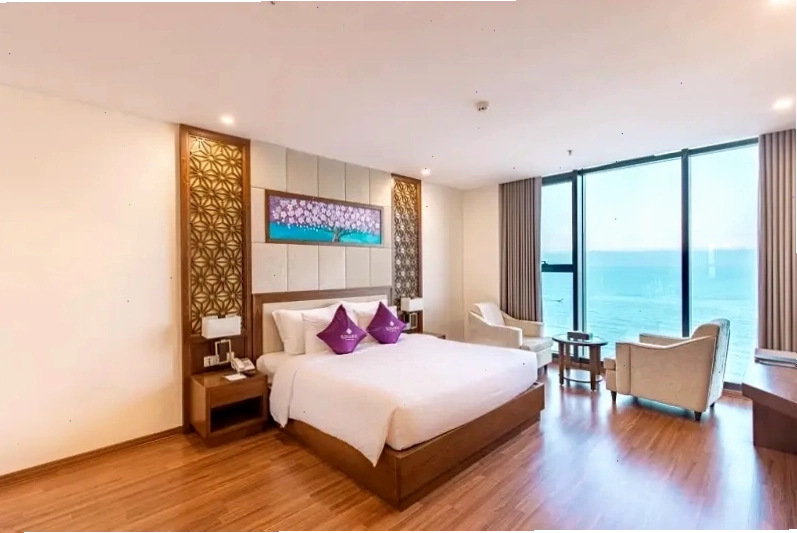Hoàng hôn tuyệt đẹp trên biển Đà Nẵng
