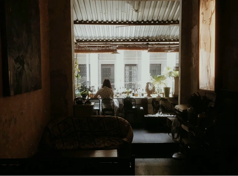 Hoàng Thi Cafe với phong cách vintage mộc mạc