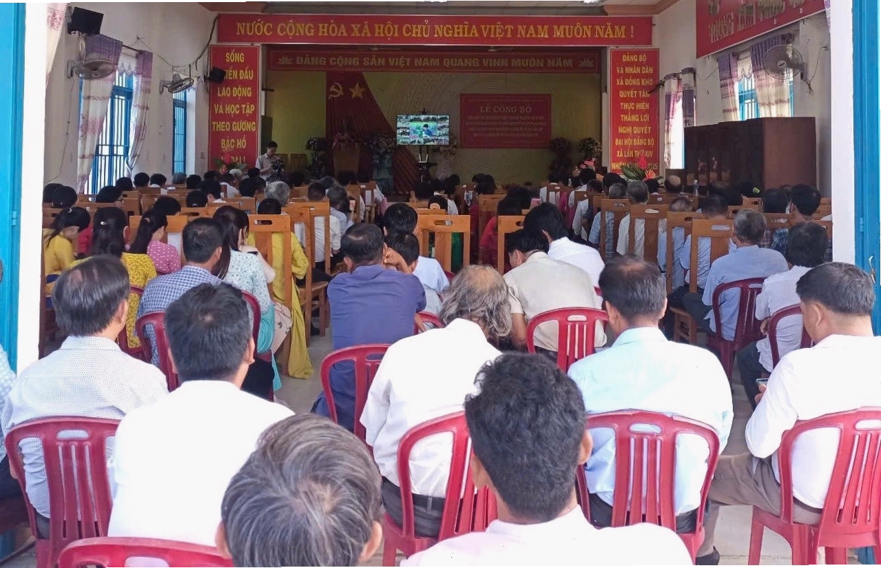 Hoạt động phát triển tại xã Suối Kiết