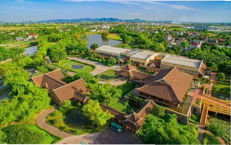 Hoạt động team building tại Emeralda Resort Ninh Bình