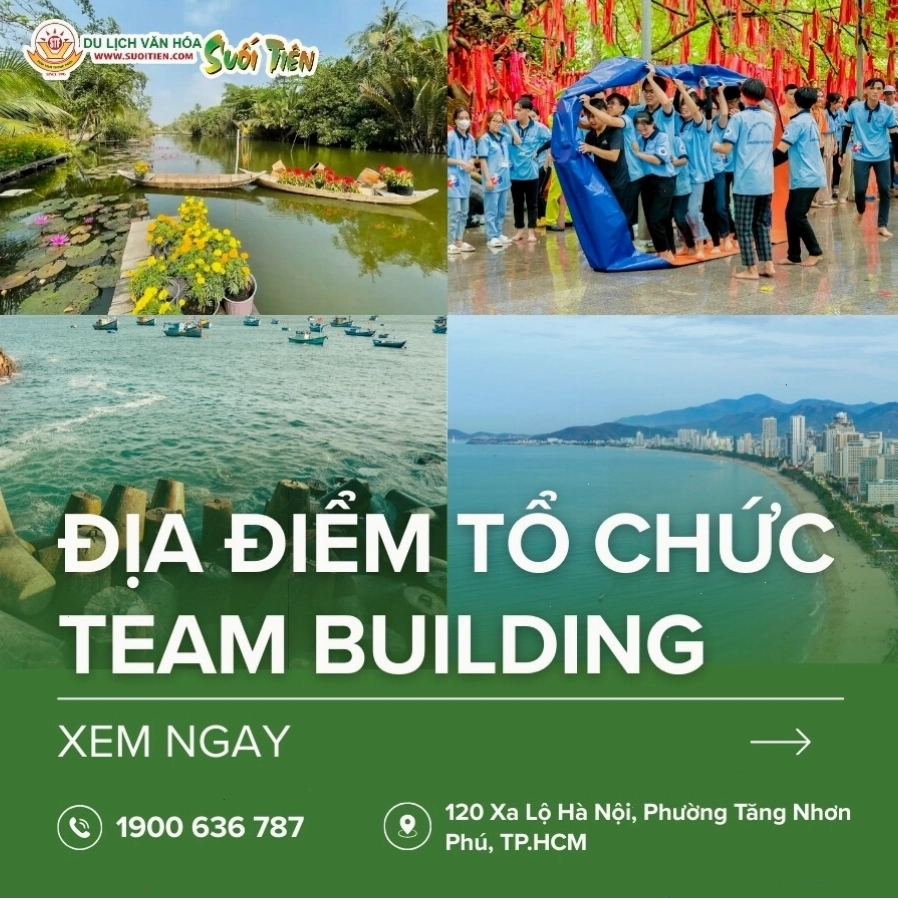 Hoạt động team building tại Suối Tiên Farm