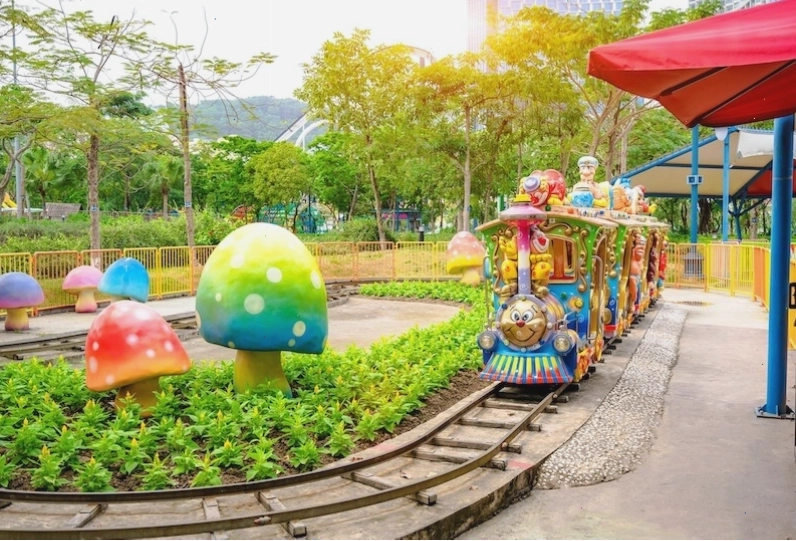 Hoạt động vui chơi tại Công viên Rồng Hạ Long