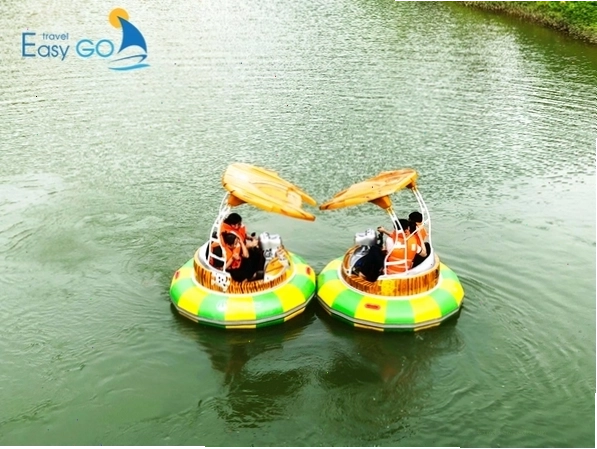 Hoạt động vui nhộn với trò chơi Water Gun tại Mộc Châu