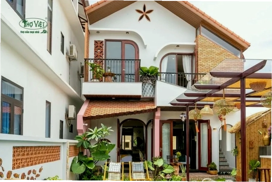 Homestay 2 tầng với vẻ đẹp hiện đại và sang trọng