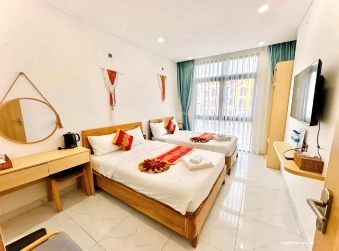 Homestay Biển Nhớ với view đẹp, gần gũi với biển tại đảo Minh Châu