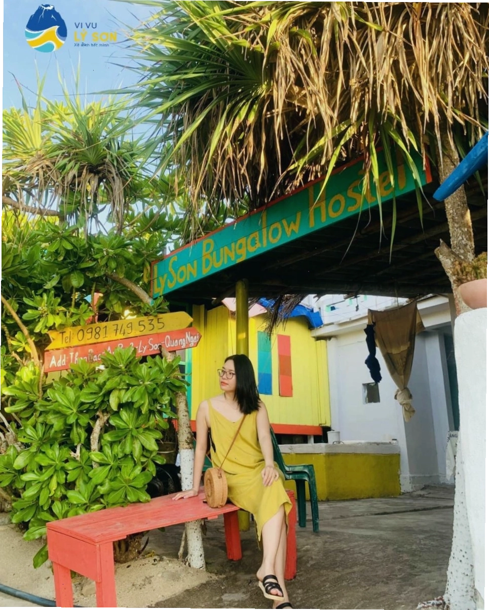Homestay Bungalow Lý Sơn, không gian riêng tư