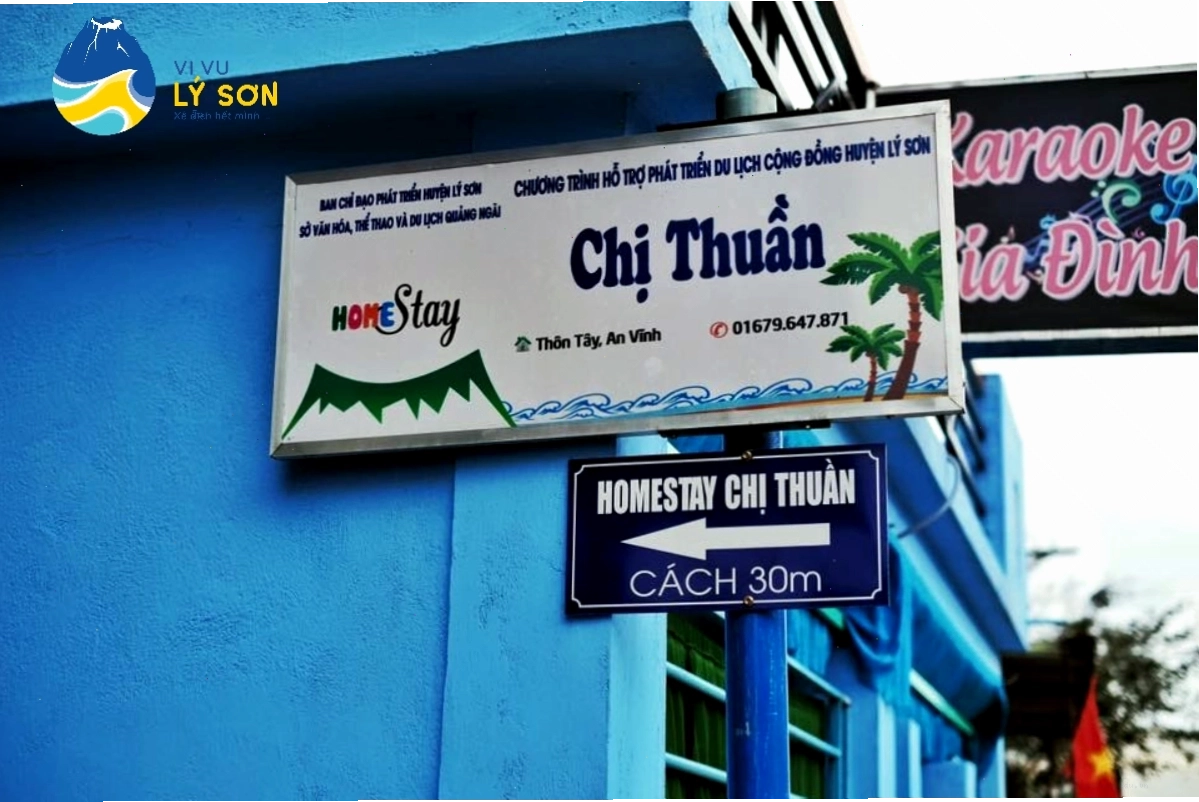 Homestay Chị Thuần Lý Sơn, điểm dừng chân thân thiện