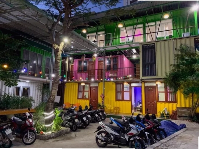 Homestay container Vũng Tàu với không gian biển lãng mạn
