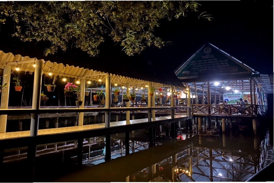 Homestay Hải Nam Đất Mũi với không gian xanh mát và thân thiện