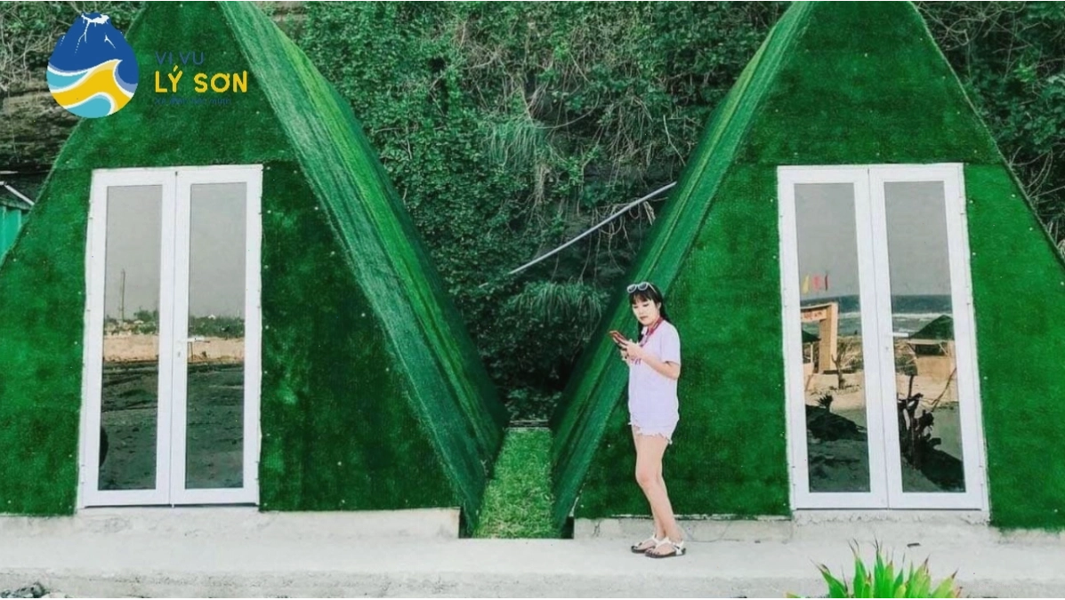 Homestay Hang Câu Lý Sơn với view biển ấn tượng