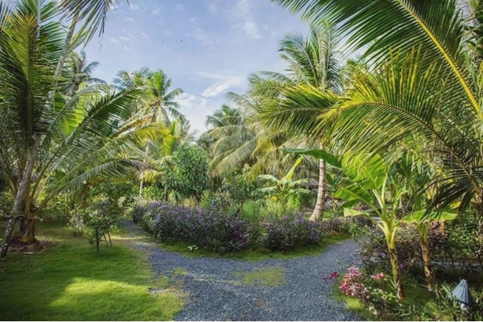Homestay miền Tây với không gian xanh mát gần gũi thiên nhiên