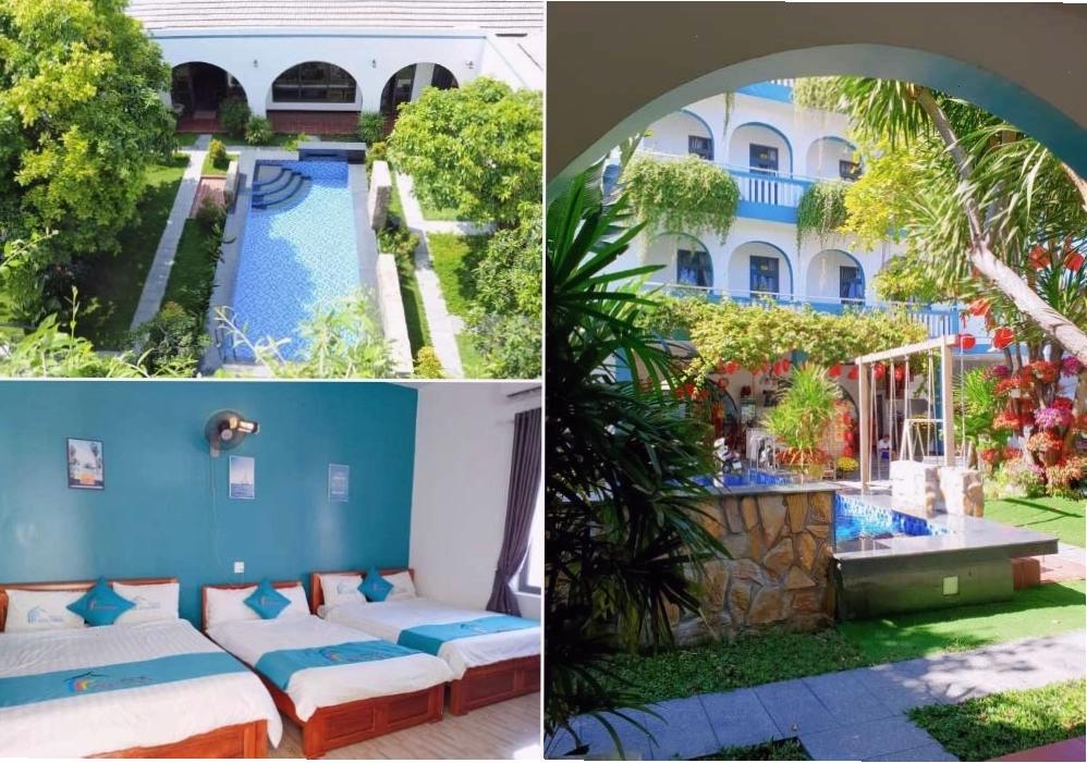 Homestay rộng rãi, thoáng đãng, sức chứa lên đến 60 khách tại Tropical homestay Phú Yên