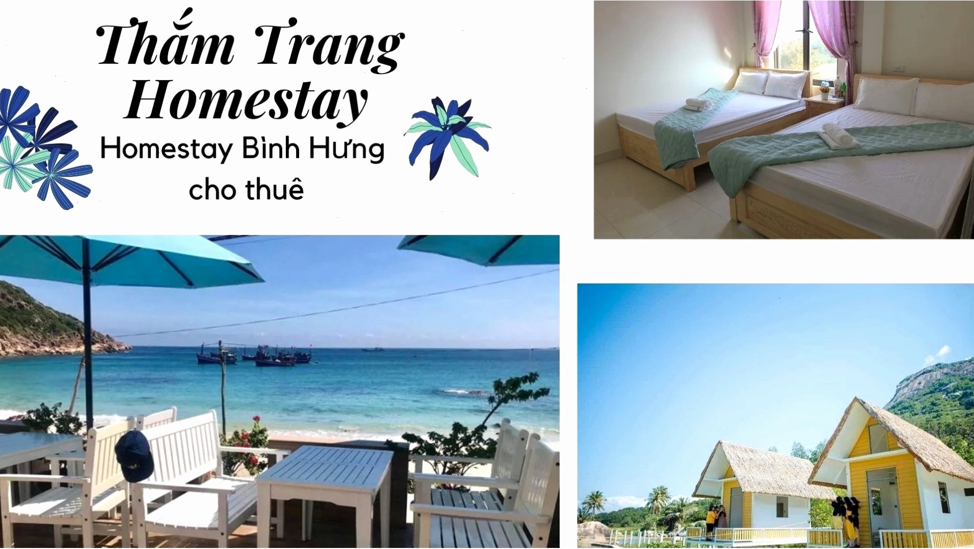 Homestay Thắm Trang mang đến sự ấm cúng và thân thiện
