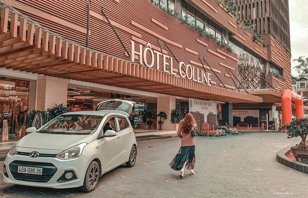 Hôtel Colline Đà Lạt mang phong cách kiến trúc Pháp cổ điển và hiện đại