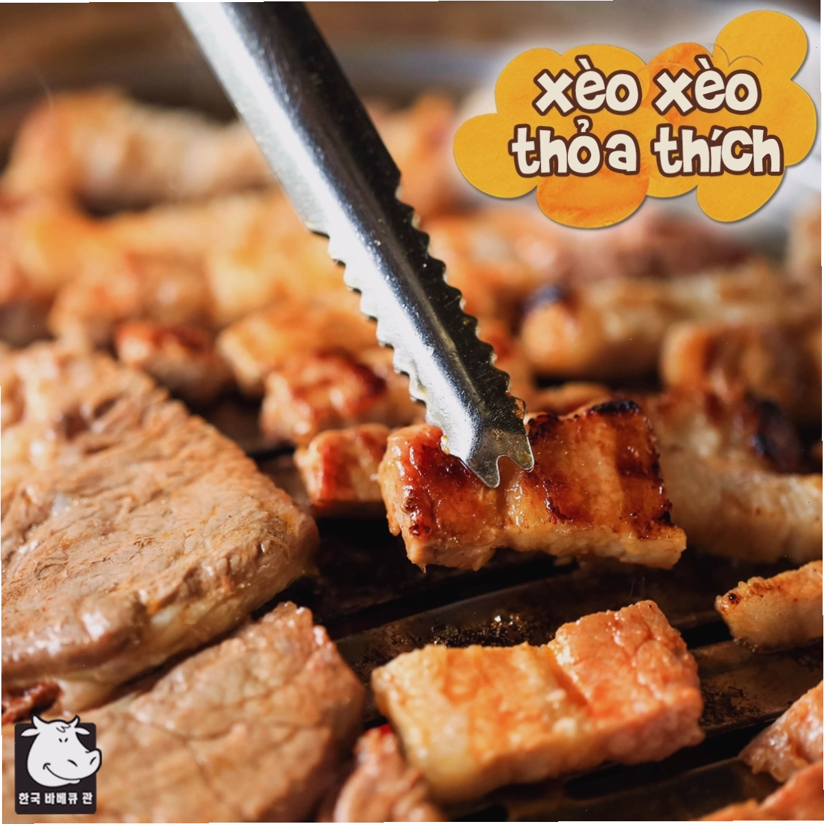 Hương vị thịt nướng Hàn Quốc chuẩn vị tại Gogi House