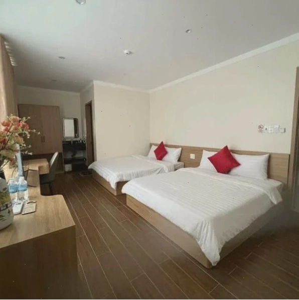 Huỳnh Nga Măng Đen Hotel với không gian thoáng đãng và gần gũi thiên nhiên