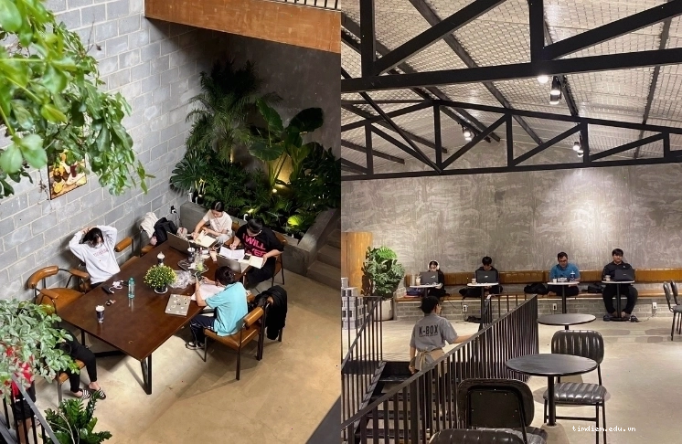K-BOX coffee 24/24 - Không gian học xuyên đêm