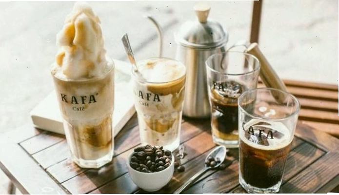 Kafa Cafe Chả Cá, không gian độc đáo