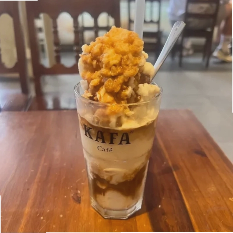 Kafa Cafe menu: Các lựa chọn đồ uống sáng tạo và kem tuyết