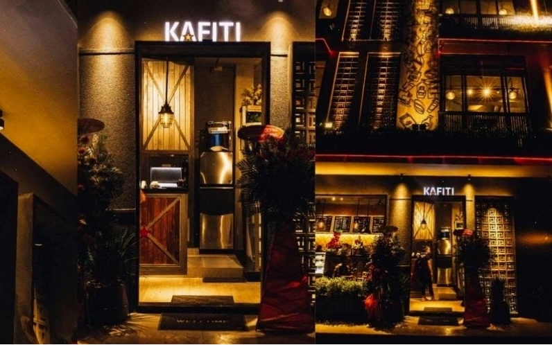 Kafiti Coffee Bình Tân với không gian ngoài trời thoáng đãng