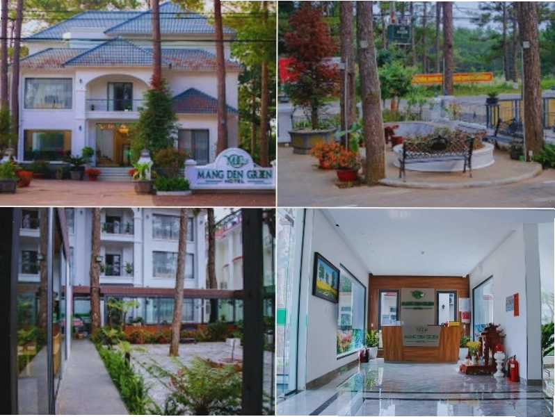 Khách sạn Green Măng Đen với không gian trong lành