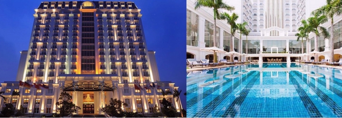 Khách sạn Indochine Palace Huế với kiến trúc độc đáo