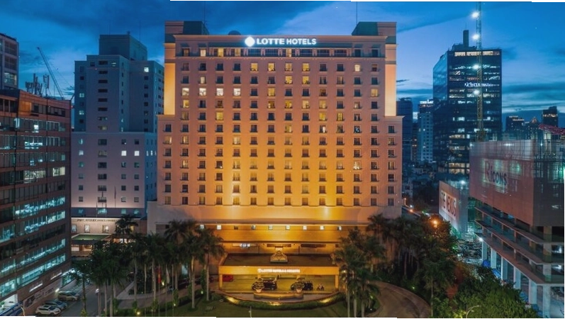 Khách sạn Lotte Saigon với tầm nhìn sông Sài Gòn tuyệt đẹp