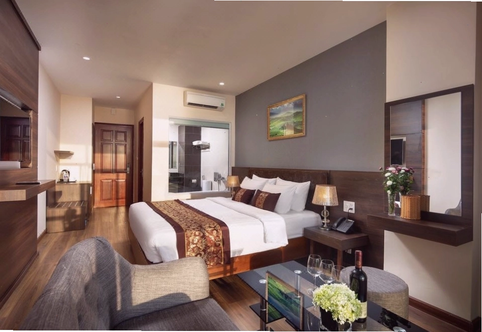 Khách sạn Nolis Vũng Tàu nhìn từ xa với view biển bao quát