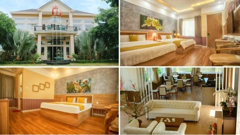 Khách sạn Sao Vàng Bảo Lộc với kiến trúc hiện đại