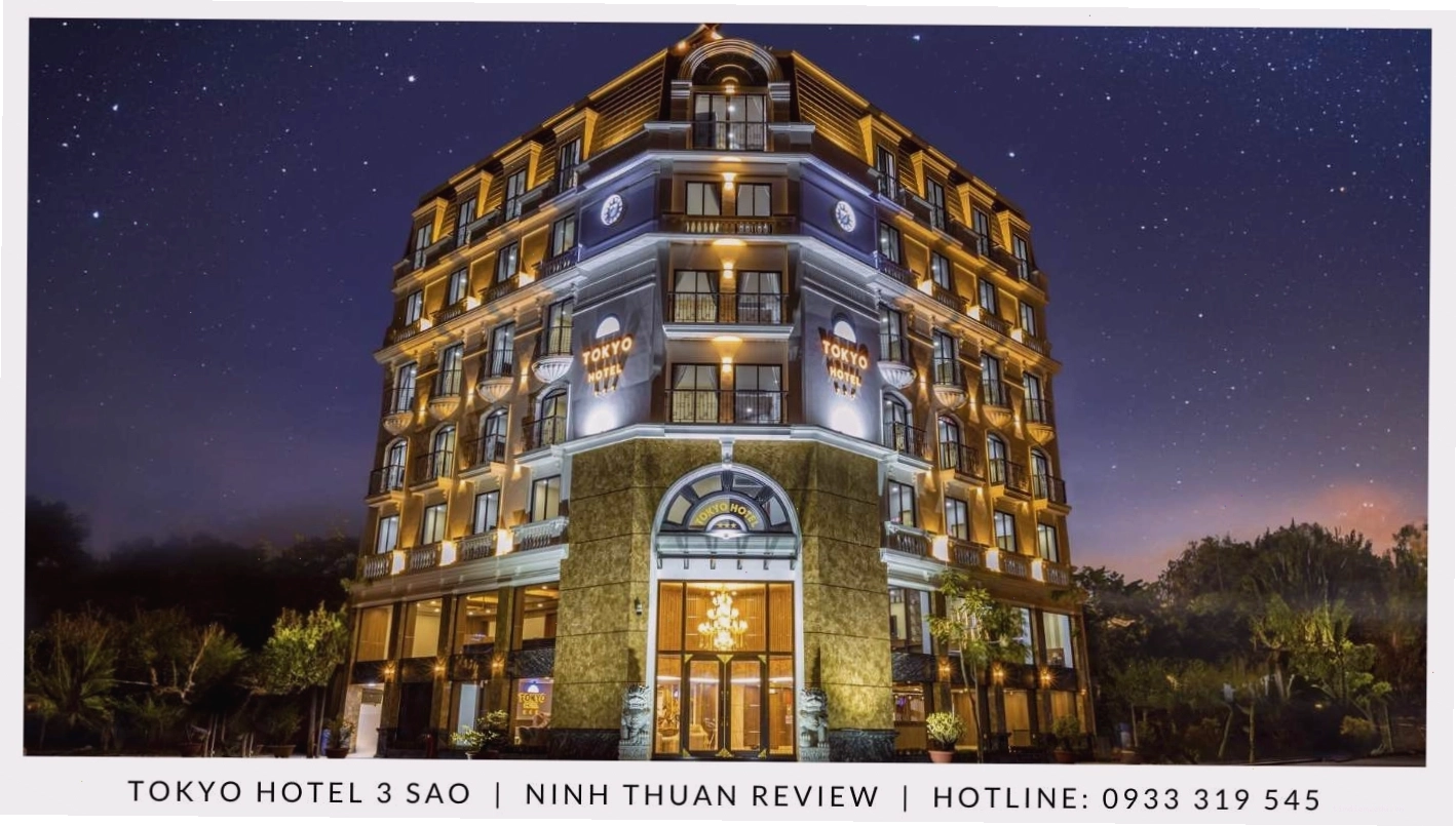 Khách sạn Tokyo 3 sao Ninh Thuận với view biển