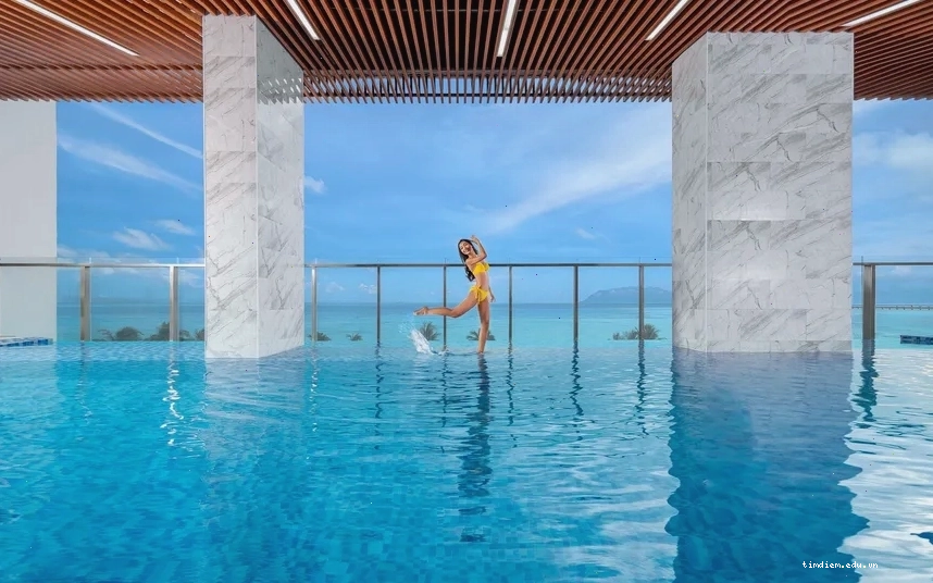Khách sạn Vesna Nha Trang với tầm nhìn hướng biển tuyệt đẹp
