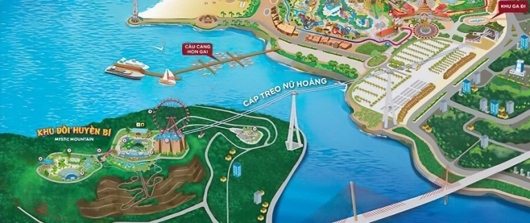 Khám phá bản đồ Công viên Rồng Sun World Hạ Long: Cẩm nang chi tiết 2026