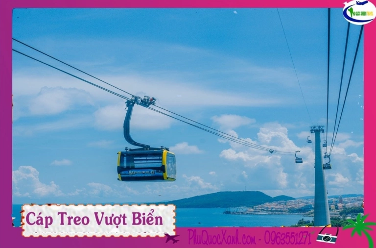 Khám phá Cáp treo Hòn Thơm: Tuyến cáp treo vượt biển dài nhất thế giới