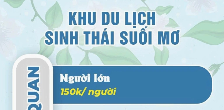 Khám phá Công viên Suối Mơ Đồng Nai: Giá vé, địa điểm vui chơi và trải nghiệm