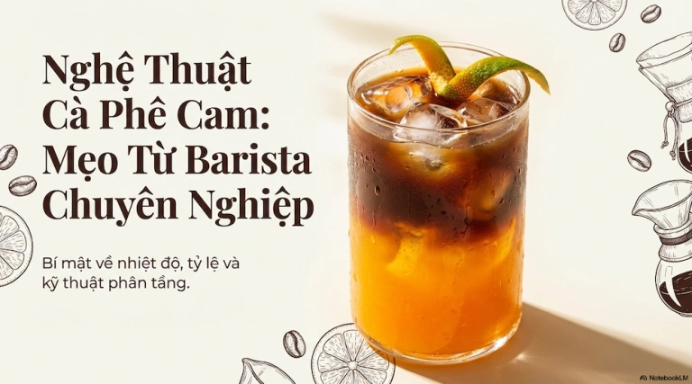 Khám phá hương vị độc đáo của Cà phê Cam: Hướng dẫn pha chế tại nhà