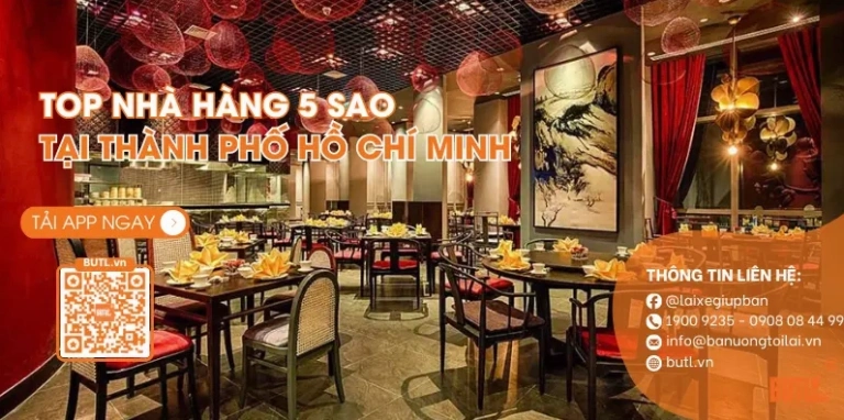 Khám phá Nhà hàng 5 sao Quận 1: Trải nghiệm ẩm thực đỉnh cao tại TPHCM