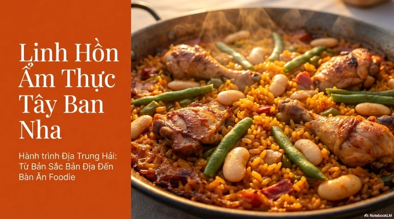 Khám phá tinh hoa ẩm thực Tây Ban Nha: Từ tapas đến Paella
