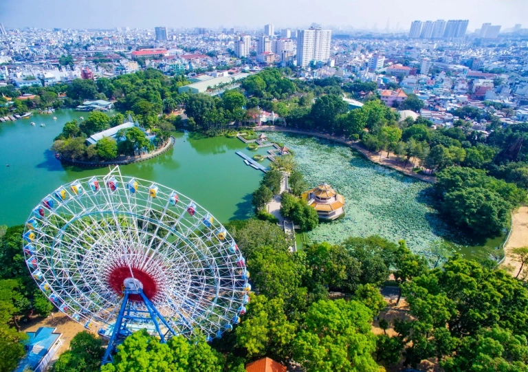 Khám Phá Top Công Viên Đẹp và Lớn Nhất Sài Gòn