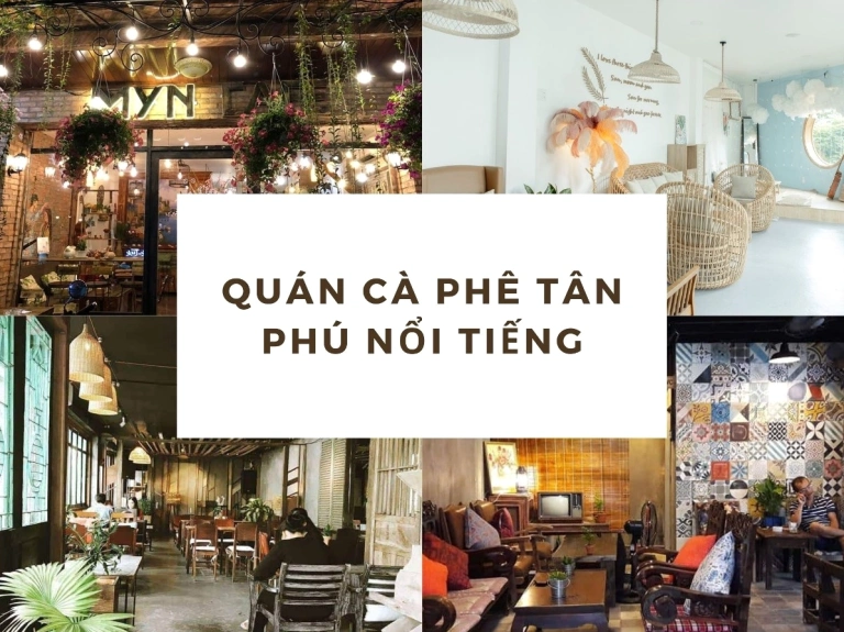 Khám Phá Top Quán Cafe Sân Vườn Tân Phú View Đẹp, Thư Giãn