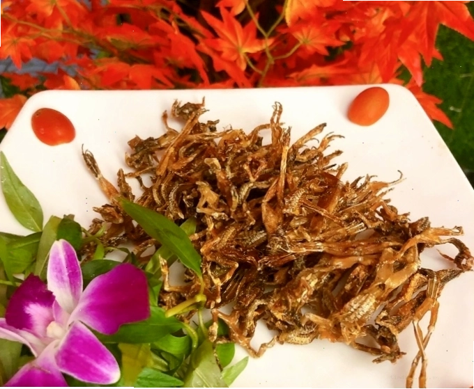 Khô Nhái Chiên Giòn - Món ăn độc đáo tại Nhà hàng 39 Trần Não