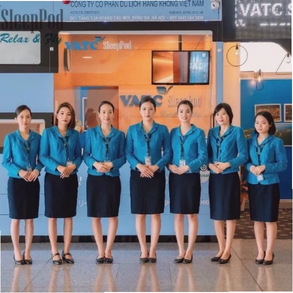 Khoang ngủ VATC tại Nhà ga T2 Sân bay Nội Bài
