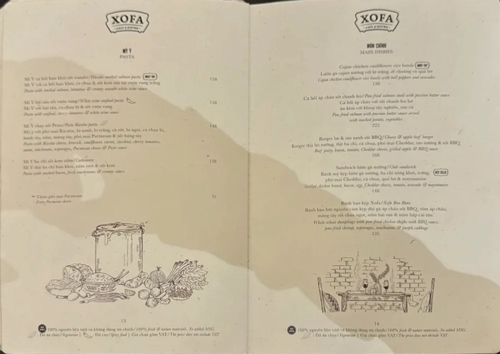 Không gian ấm cúng của Xofa Cafe
