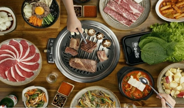 Không gian ấm cúng tại nhà hàng buffet Gogi House