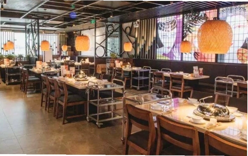 Không gian ấm cúng tại nhà hàng dimsum Meiwei Hà Nội