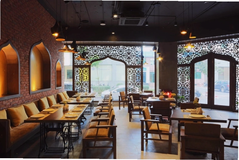 Không gian ấm cúng và sang trọng của nhà hàng Spices Taste Of India