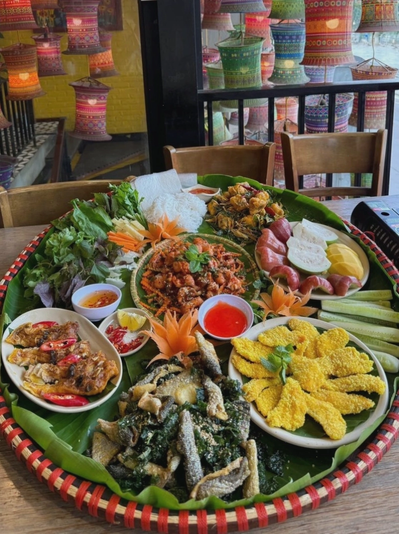 Không gian ấn tượng tại Nhà hàng Hải Lâm SaPa