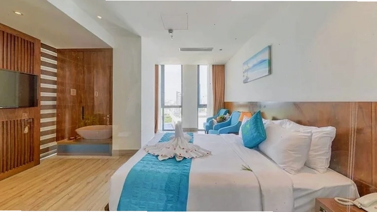 Không gian bên ngoài Greenery Hotel Đà Nẵng