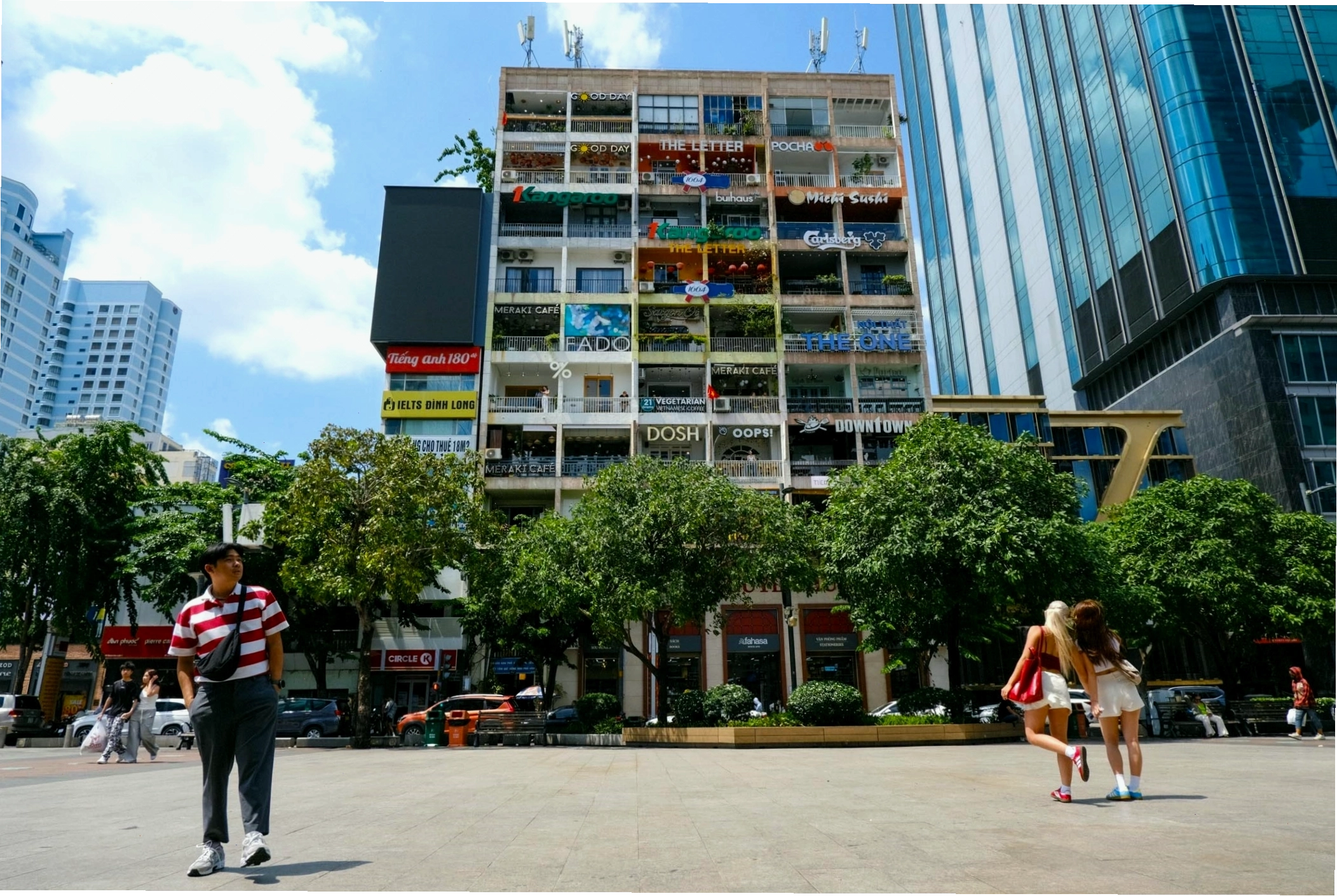 Không gian bên ngoài The Cafe Apartment