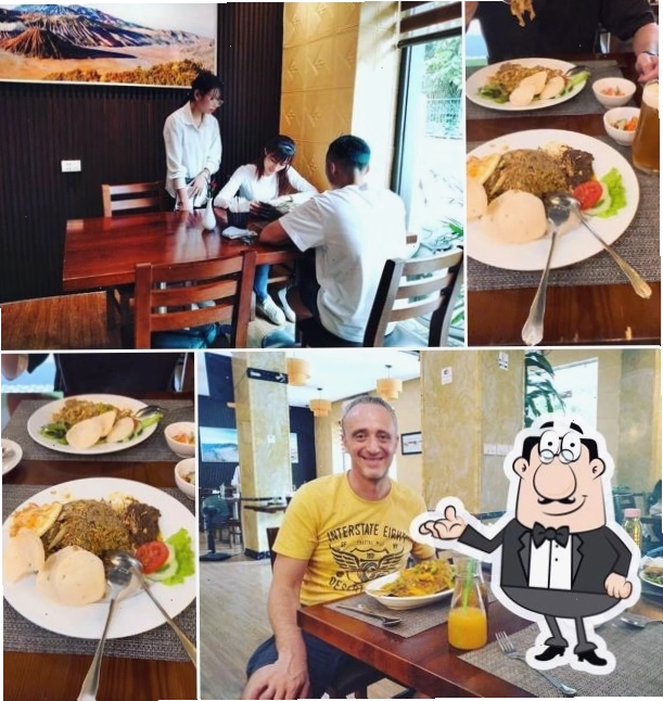 Không gian bên trong ấm cúng và sang trọng của Batavia Halal Indonesian Restaurant & Cafe